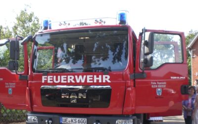 Neues Tanklöschfahrzeug für die Feuerwehr Klein Süstedt