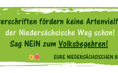 Der Niedersächsische Weg – NABU will trotz Einigung weiterhin ein Volksbegehren