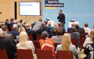 CDU in Niedersachsen schärft Niedersachsenplan – Landwirtschaft und Energie werden Zukunftspfeiler
